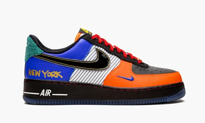 Кроссовки Air Force 1 Low 07 «What The NY» разноцветный