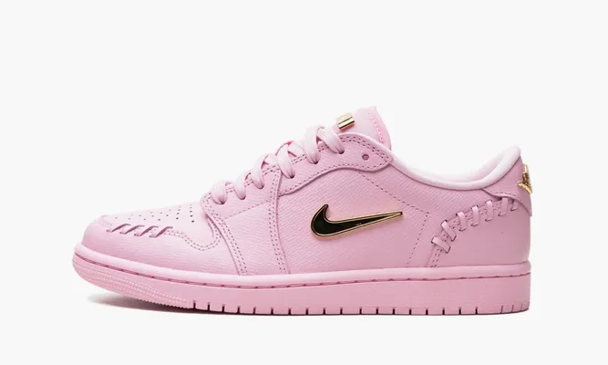Кроссовки Air Jordan 1 Low WMNS «Method Of Make Perfect Pink» розовый
