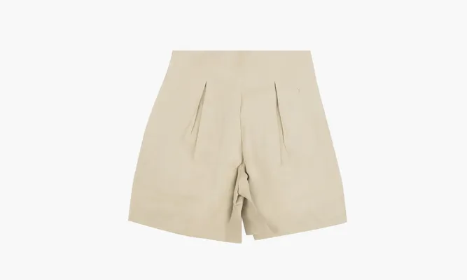 Одежда RHUDE Pleated Shorts «Natural» бежевый
