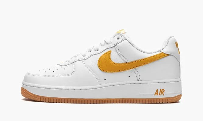Кроссовки Air Force 1 Low «Waterproof - University Gold» белый