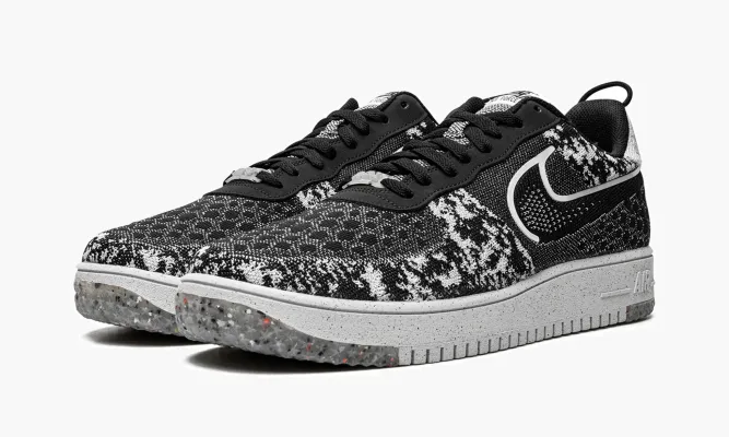 Кроссовки Air Force 1 Crater Flyknit черный