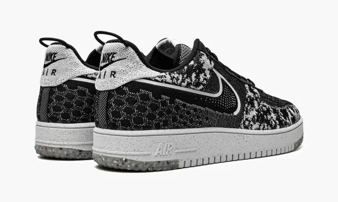 Кроссовки Air Force 1 Crater Flyknit черный