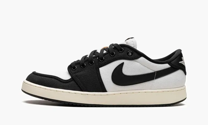 Кроссовки Air Jordan 1 Ko Low «Black / White» белый