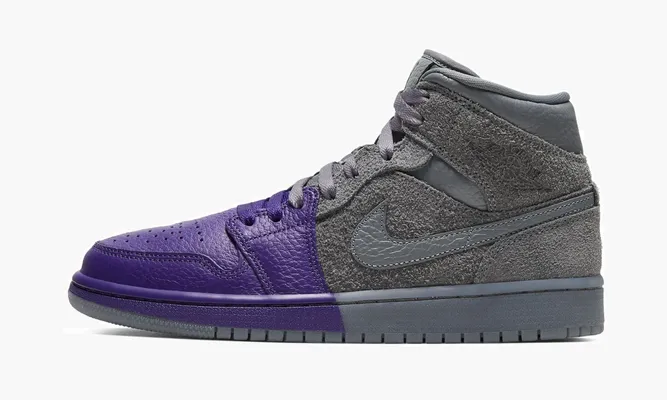 Кроссовки Air Jordan 1 Mid «Sheila Rashid - Unite» серый