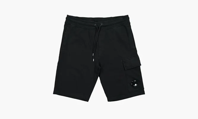 Одежда C.P. Company Light Fleece Cargo Shorts «Black» черный