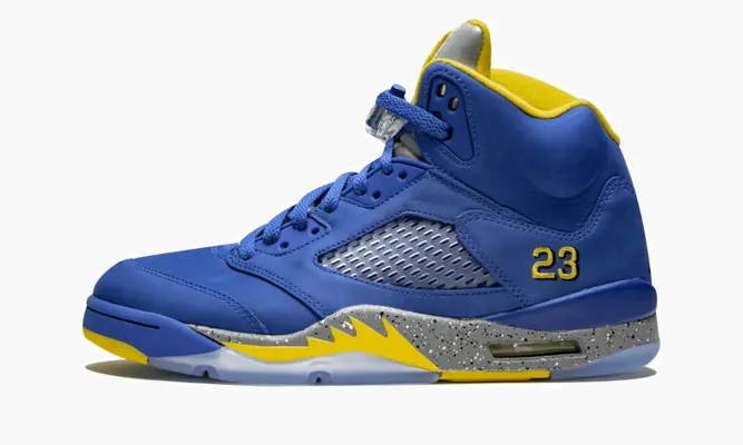 Кроссовки Air Jordan 5 Retro «Laney Varsity Royal» синий
