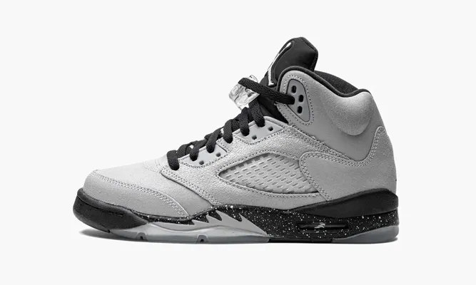 Кроссовки Air Jordan 5 Retro Gg «Wolf Grey» серый