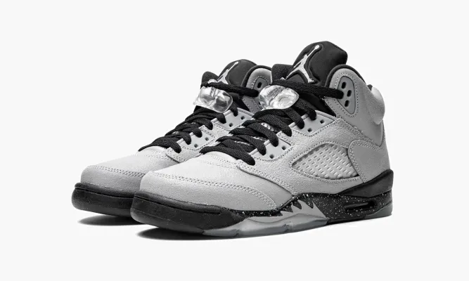 Кроссовки Air Jordan 5 Retro Gg «Wolf Grey» серый
