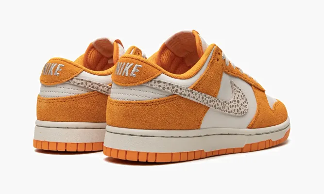 Кроссовки Nike Dunk Low As «Safari Swoosh Kumquat» оранжевый