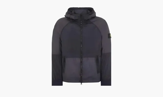 Одежда Stone Island Nylon Metal Watro-tc Hooded Jacket «Navy» синий