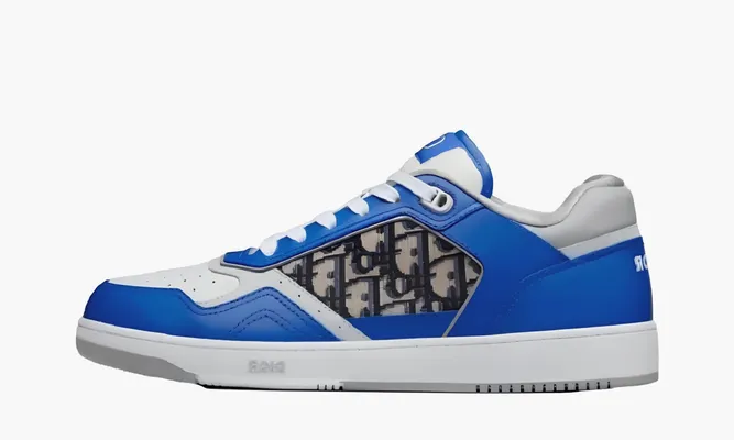 Кроссовки Dior B27 Low «Blue Grey» синий