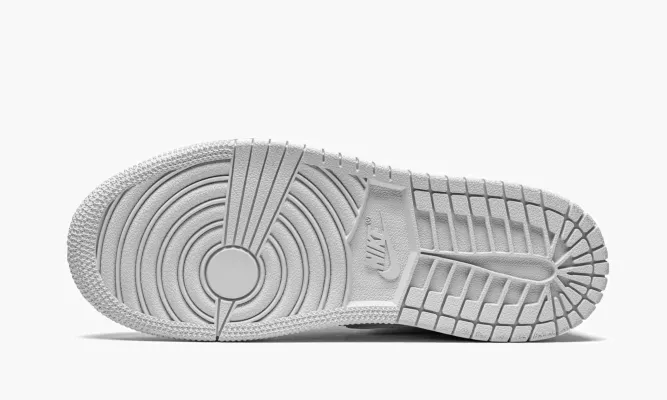 Для самых маленьких Air Jordan 1 Mid PS «Triple White» белый