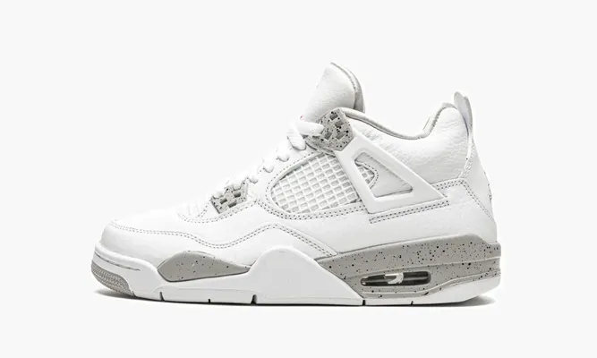 Кроссовки Air Jordan 4 Retro GS «White Oreo» белый