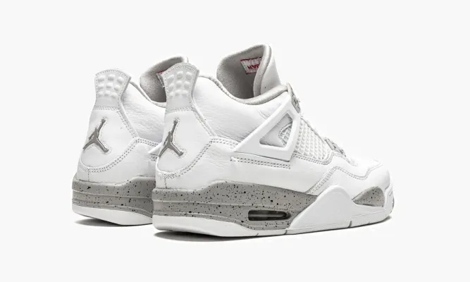 Кроссовки Air Jordan 4 Retro GS «White Oreo» белый