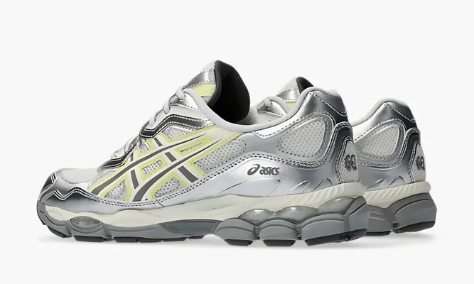 Кроссовки Asics Gel-nyc «Emmi White Huddle Yellow» серебряный