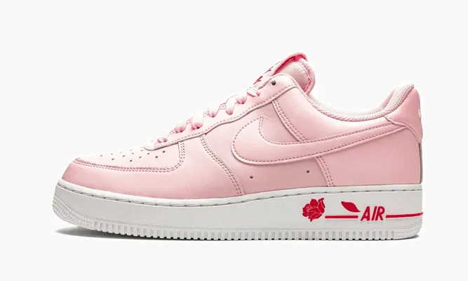 Кроссовки Air Force 1 '07 LX «Thank You Plastic Bag - Pink Foam» розовый