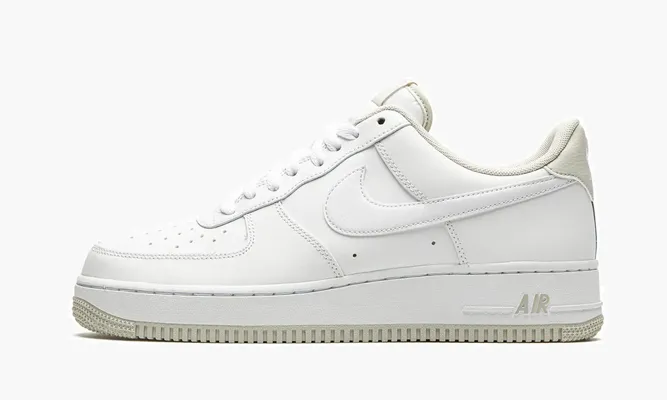Кроссовки Air Force 1 '07 «Light Bone» белый