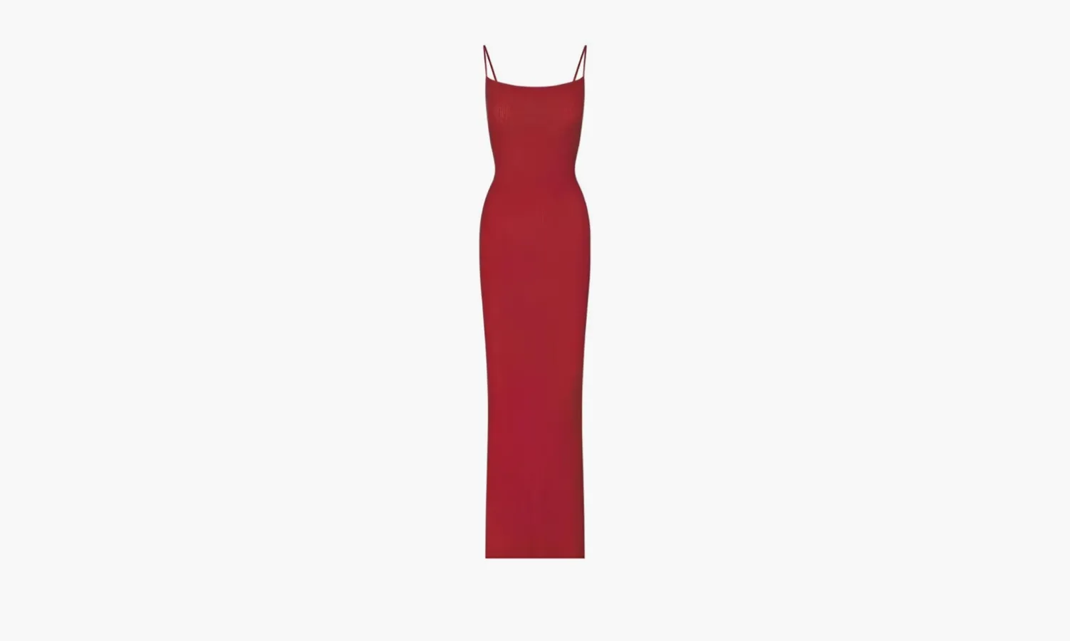SKIMS Soft Lounge Long Slip Dress «Red»