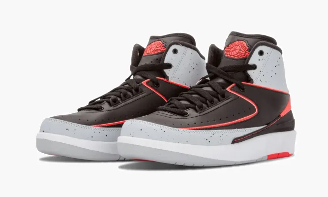 Кроссовки Air Jordan 2 Retro Bg «Infrared 23» черный