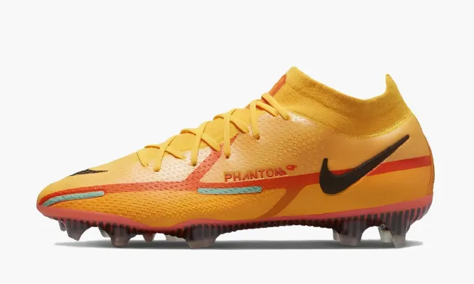Для футбола Nike Phantom Gt2 Dynamic Fit Elite Fg «Laser Orange» оранжевый