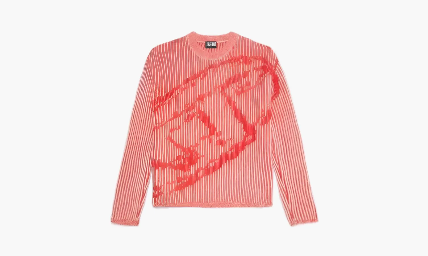 Diesel Logo-jacquard Jumper «Red»
