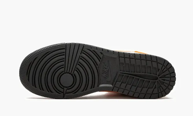 Кроссовки Air Jordan 1 Mid GS «Shattered Backboard» черный