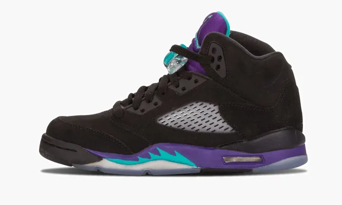 Кроссовки Air Jordan 5 Retro GS «Black Grape» черный