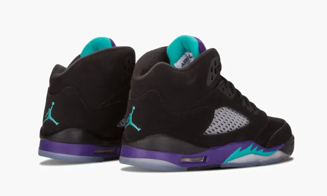Кроссовки Air Jordan 5 Retro GS «Black Grape» черный