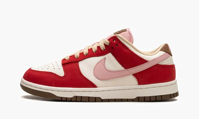 Кроссовки Nike Dunk Low PRM WMNS «Bacon» красный,белый