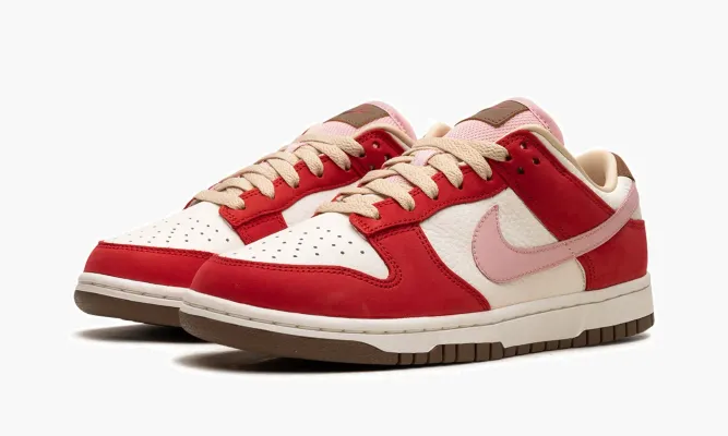 Кроссовки Nike Dunk Low PRM WMNS «Bacon» красный,белый