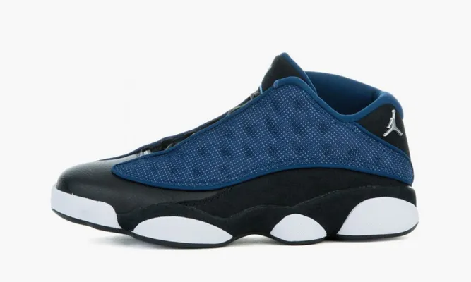 Для баскетбола Jordan 13 Retro Low «Brave Blue» синий