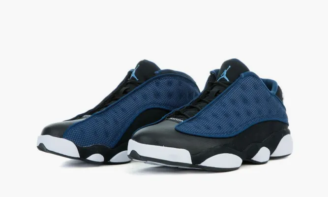 Для баскетбола Jordan 13 Retro Low «Brave Blue» синий