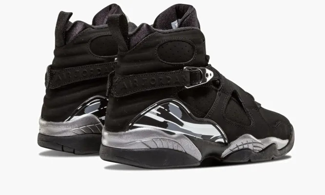 Кроссовки Air Jordan 8 Retro Bg «Chrome» черный