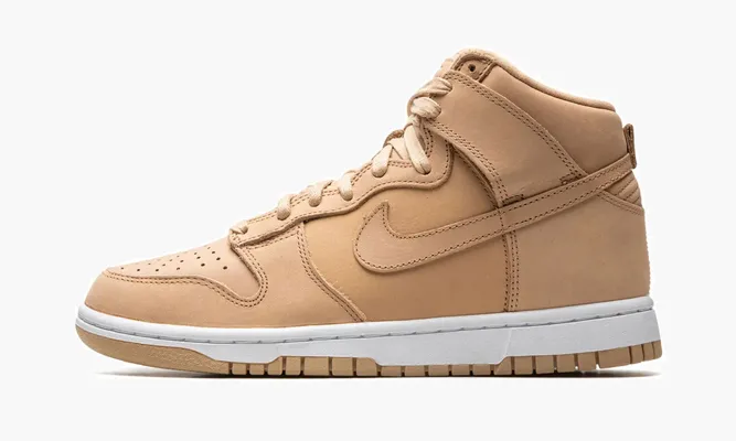 Кроссовки Nike Dunk High Premium WMNS «Vachetta Tan» бежевый
