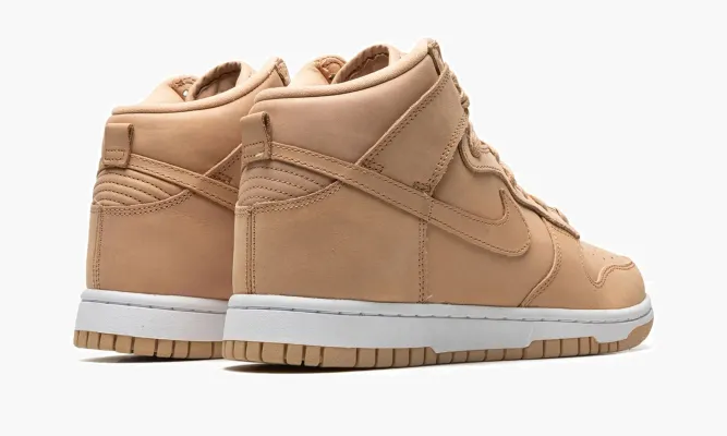 Кроссовки Nike Dunk High Premium WMNS «Vachetta Tan» бежевый