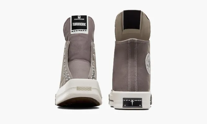 Кроссовки Rick Owens X Converse Chuck Taylor Drkshdw «Iron» коричневый