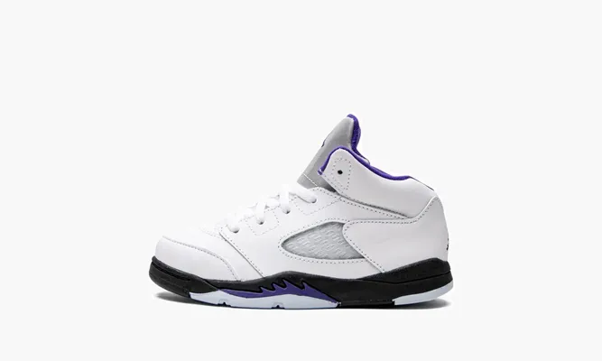 Для самых маленьких Air Jordan 5 Retro TD «Concord» белый