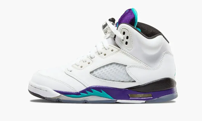 Кроссовки Air Jordan 5 Retro GS «Grape» белый