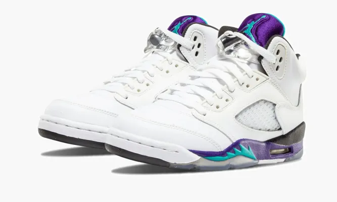 Кроссовки Air Jordan 5 Retro GS «Grape» белый