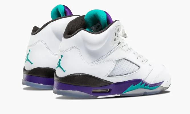 Кроссовки Air Jordan 5 Retro GS «Grape» белый