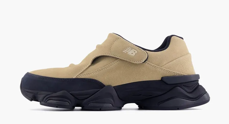 Кроссовки New Balance  8040 «Tan Black» бежевый