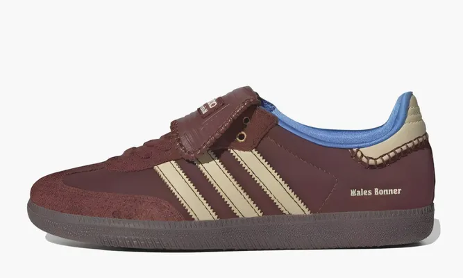 Кроссовки Adidas Samba Nylon «Wales Bonner Fox Brown» бордовый