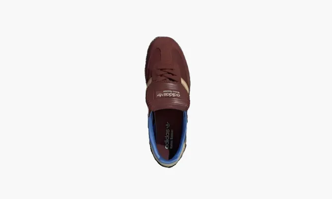 Кроссовки Adidas Samba Nylon «Wales Bonner Fox Brown» бордовый