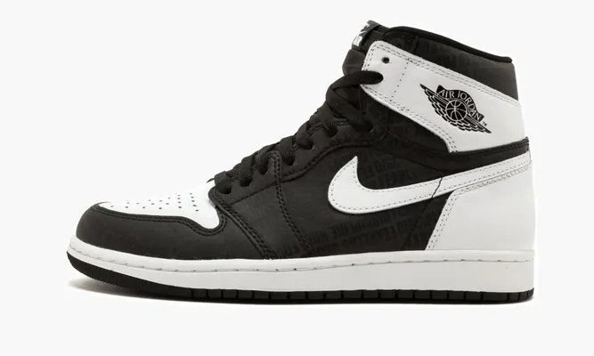 Кроссовки Air Jordan 1 Retro High OG «Re2pect» черный