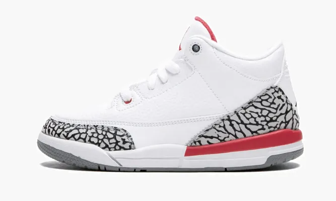 Кроссовки Air Jordan 3 Retro Bp «Hall Of Fame» белый