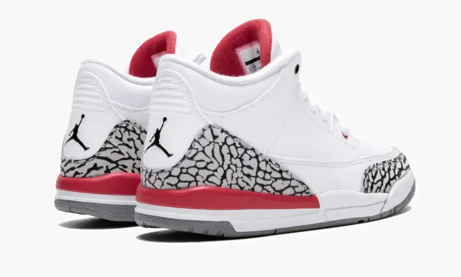 Кроссовки Air Jordan 3 Retro Bp «Hall Of Fame» белый