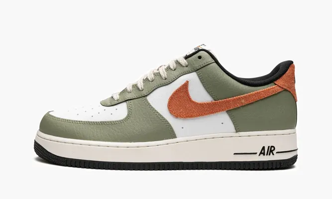 Кроссовки Air Force 1 Low «Oil Green» зеленый,белый