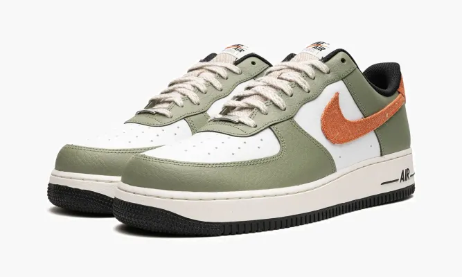 Кроссовки Air Force 1 Low «Oil Green» зеленый,белый