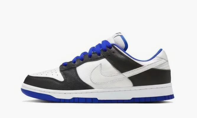 Кроссовки Nike Dunk Low «White Black Royal» синий