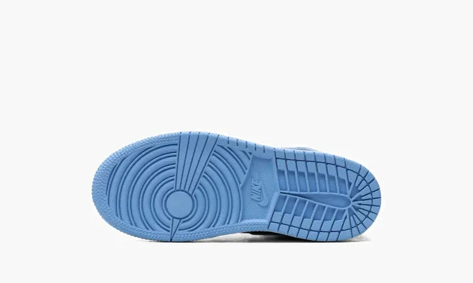 Для самых маленьких Air Jordan 1 Mid PS «University Blue» синий